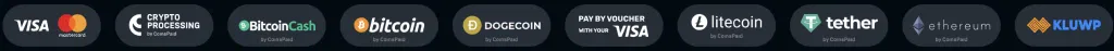 Deposit Methods at Rocket Play Casino